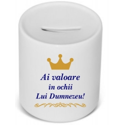 Pusculita ceramica, Ai valoarea in ochii lui Dumnezeu!